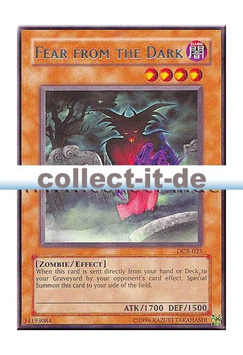 Yugioh dcr 025 paura - yugioh, dcr-025