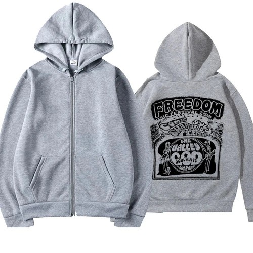 Felpa con cappuccio - , zip